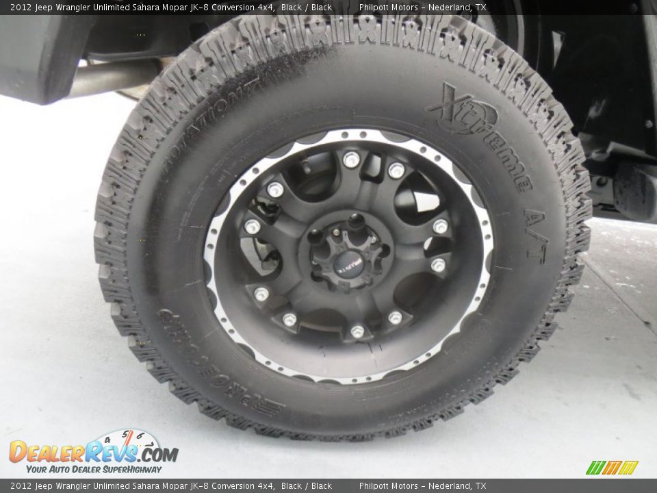 Custom Wheels of 2012 Jeep Wrangler Unlimited Sahara Mopar JK-8 Conversion 4x4 Photo #15