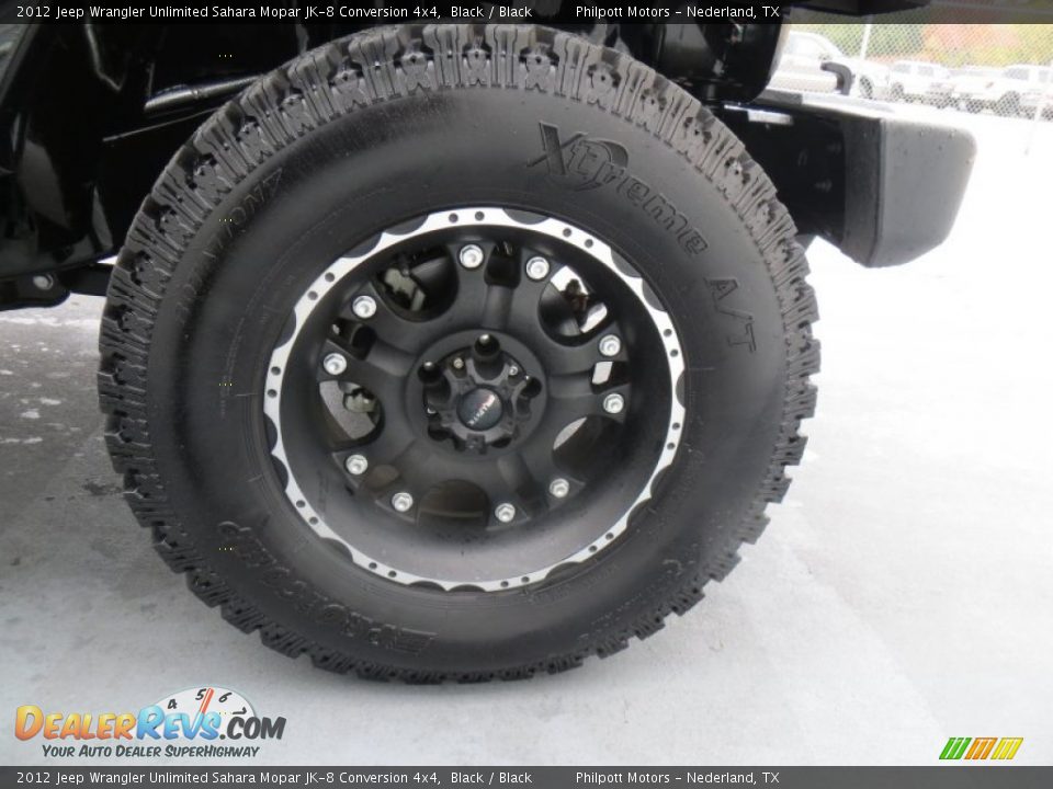 Custom Wheels of 2012 Jeep Wrangler Unlimited Sahara Mopar JK-8 Conversion 4x4 Photo #16