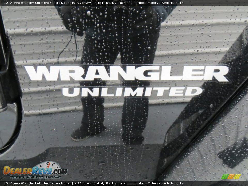 2012 Jeep Wrangler Unlimited Sahara Mopar JK-8 Conversion 4x4 Black / Black Photo #17