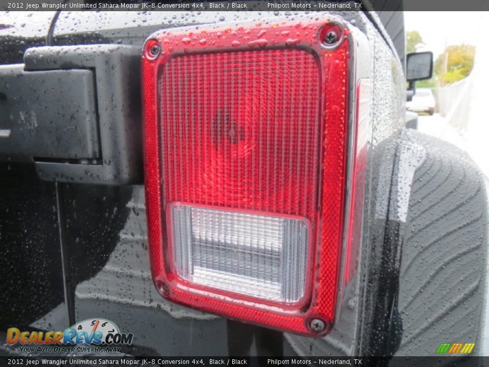 2012 Jeep Wrangler Unlimited Sahara Mopar JK-8 Conversion 4x4 Black / Black Photo #19