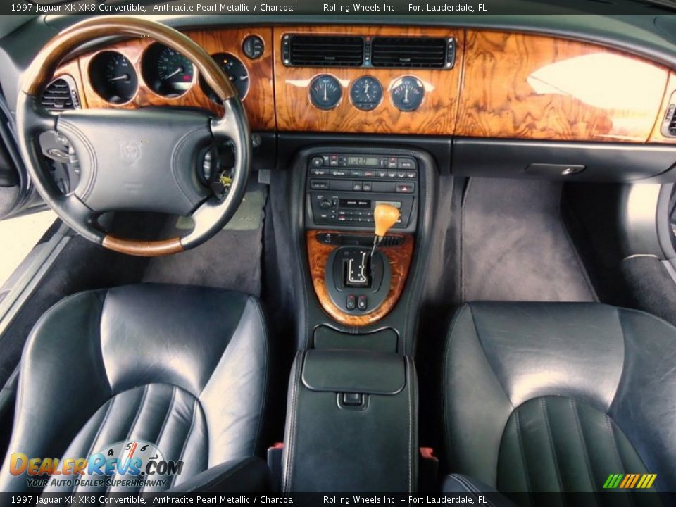 Dashboard of 1997 Jaguar XK XK8 Convertible Photo #4