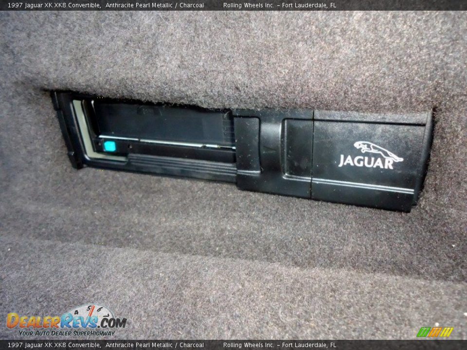 1997 Jaguar XK XK8 Convertible Anthracite Pearl Metallic / Charcoal Photo #11