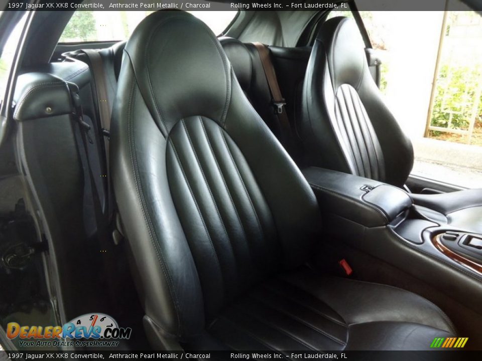 Front Seat of 1997 Jaguar XK XK8 Convertible Photo #13