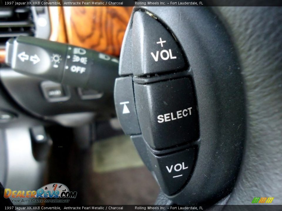 Controls of 1997 Jaguar XK XK8 Convertible Photo #17