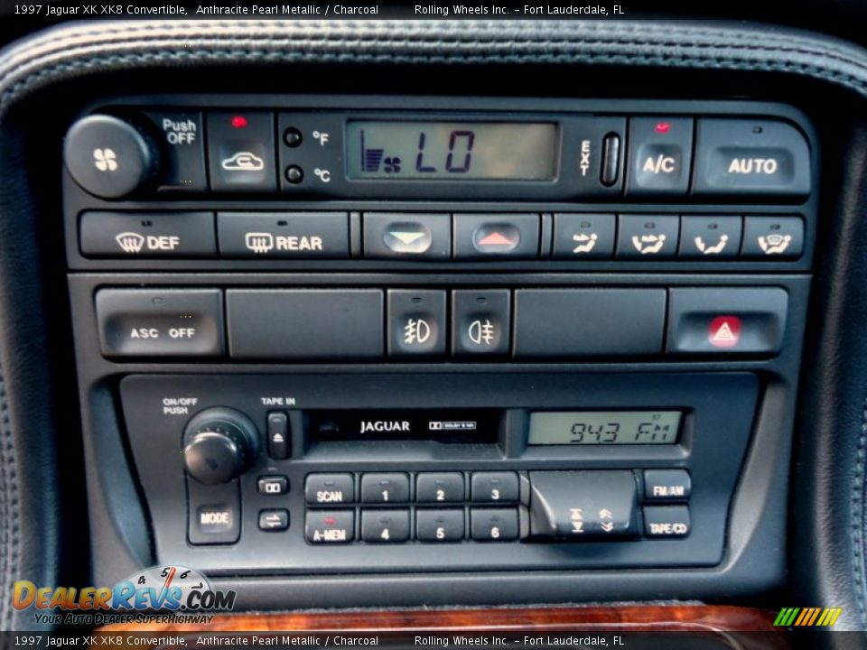 Controls of 1997 Jaguar XK XK8 Convertible Photo #23