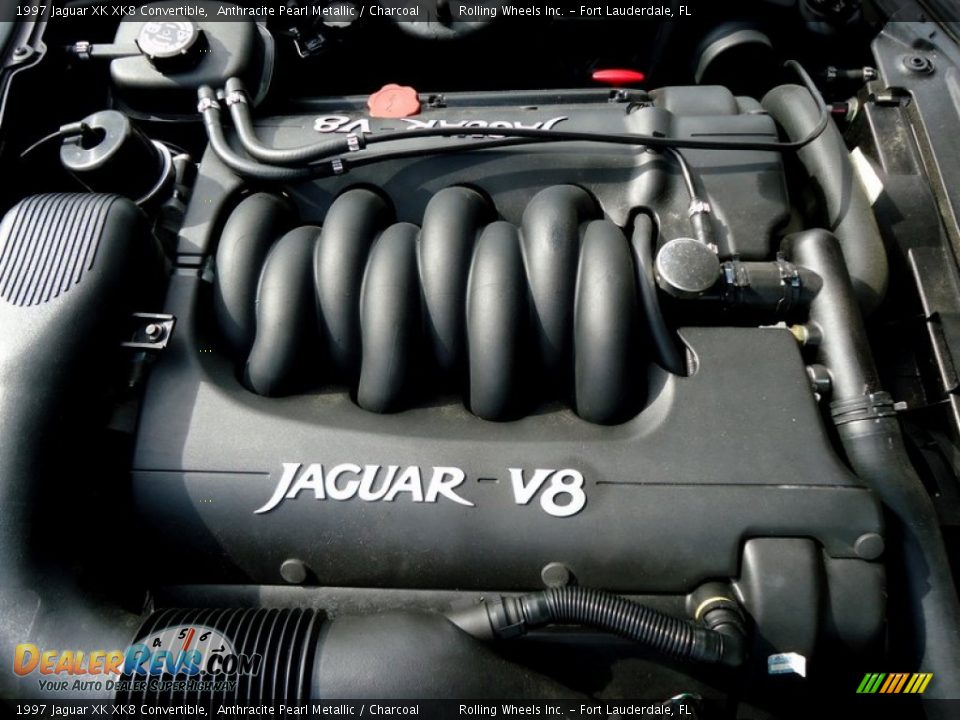 1997 Jaguar XK XK8 Convertible 4.0 Liter DOHC 32-Valve V8 Engine Photo #29