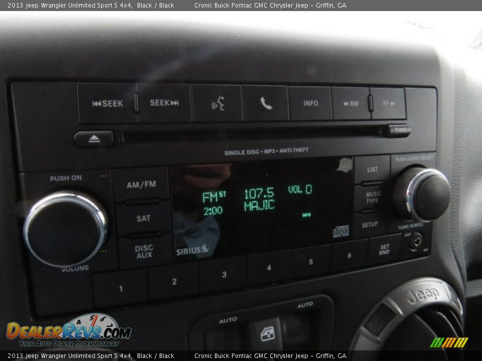 2013 Jeep Wrangler Unlimited Sport S 4x4 Black / Black Photo #23