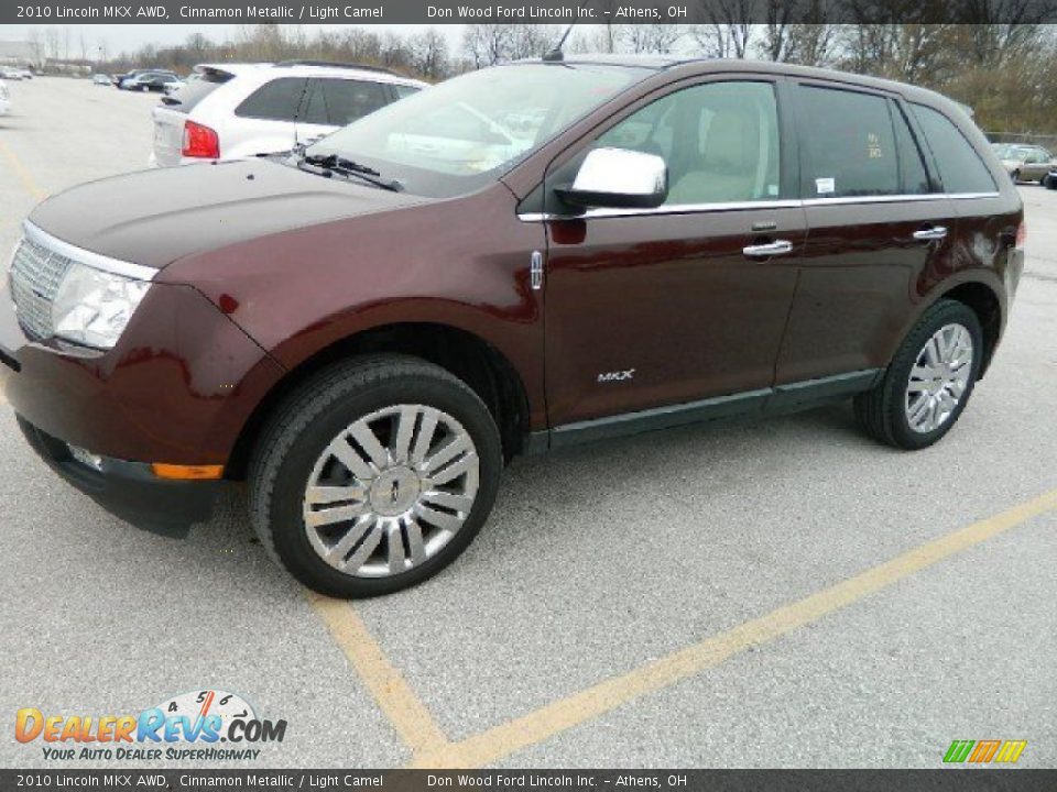 2010 Lincoln MKX AWD Cinnamon Metallic / Light Camel Photo #1