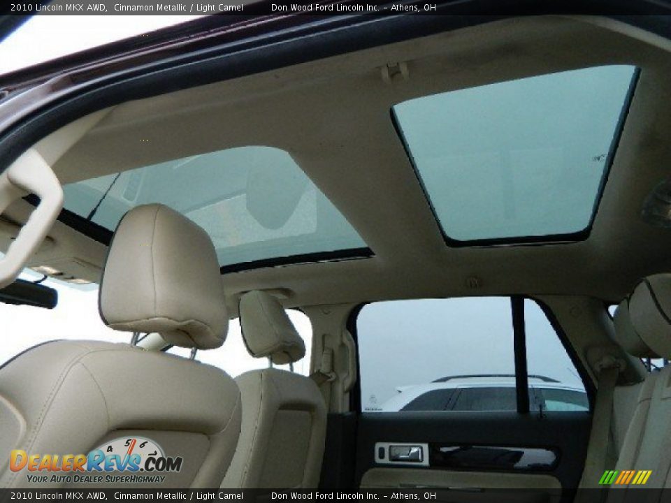 2010 Lincoln MKX AWD Cinnamon Metallic / Light Camel Photo #2