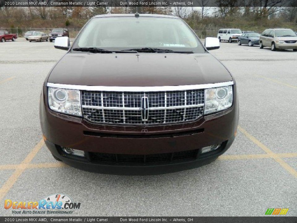 2010 Lincoln MKX AWD Cinnamon Metallic / Light Camel Photo #3