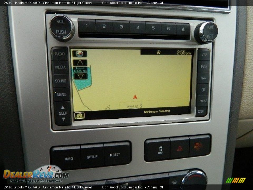 2010 Lincoln MKX AWD Cinnamon Metallic / Light Camel Photo #5