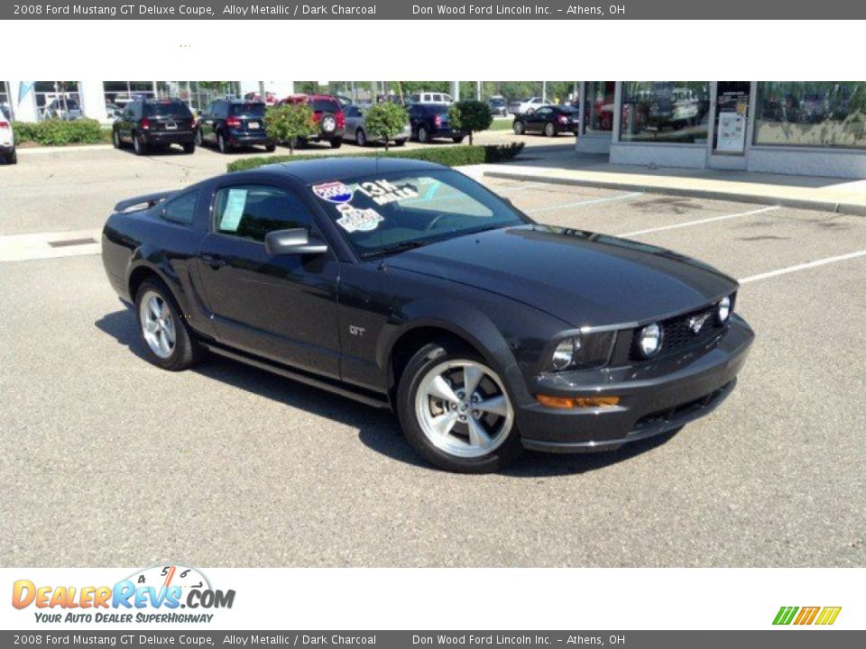 2008 Ford Mustang GT Deluxe Coupe Alloy Metallic / Dark Charcoal Photo #1