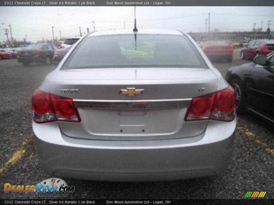 2012 Chevrolet Cruze LT Silver Ice Metallic / Jet Black Photo #4