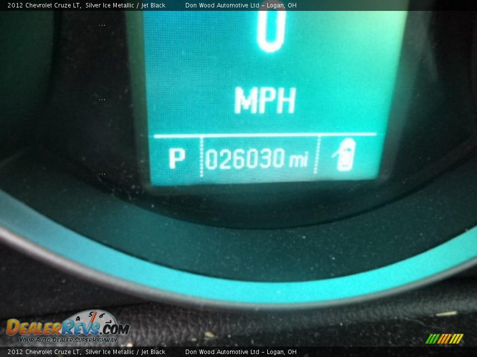 2012 Chevrolet Cruze LT Silver Ice Metallic / Jet Black Photo #5
