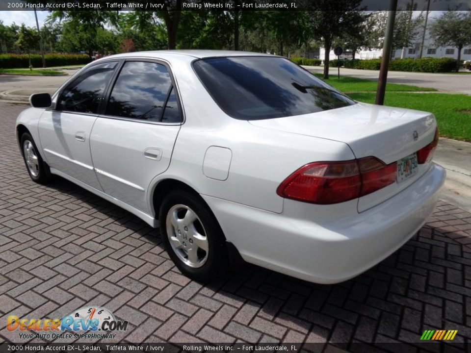 Taffeta White 2000 Honda Accord EX-L Sedan Photo #12