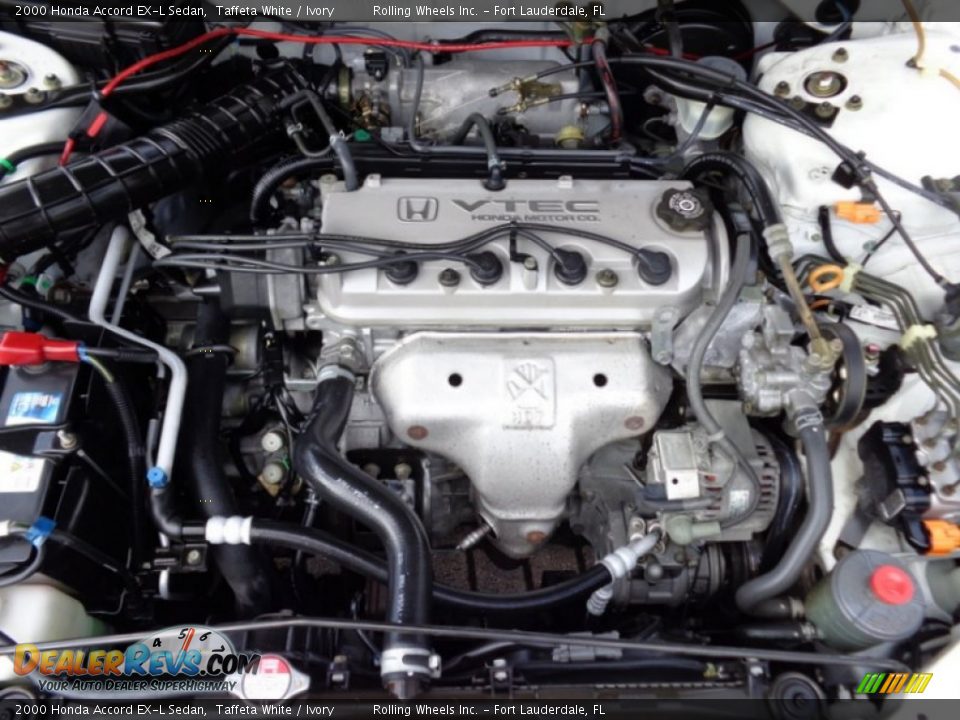 2000 Honda Accord EX-L Sedan 2.3L SOHC 16V VTEC 4 Cylinder Engine Photo #21