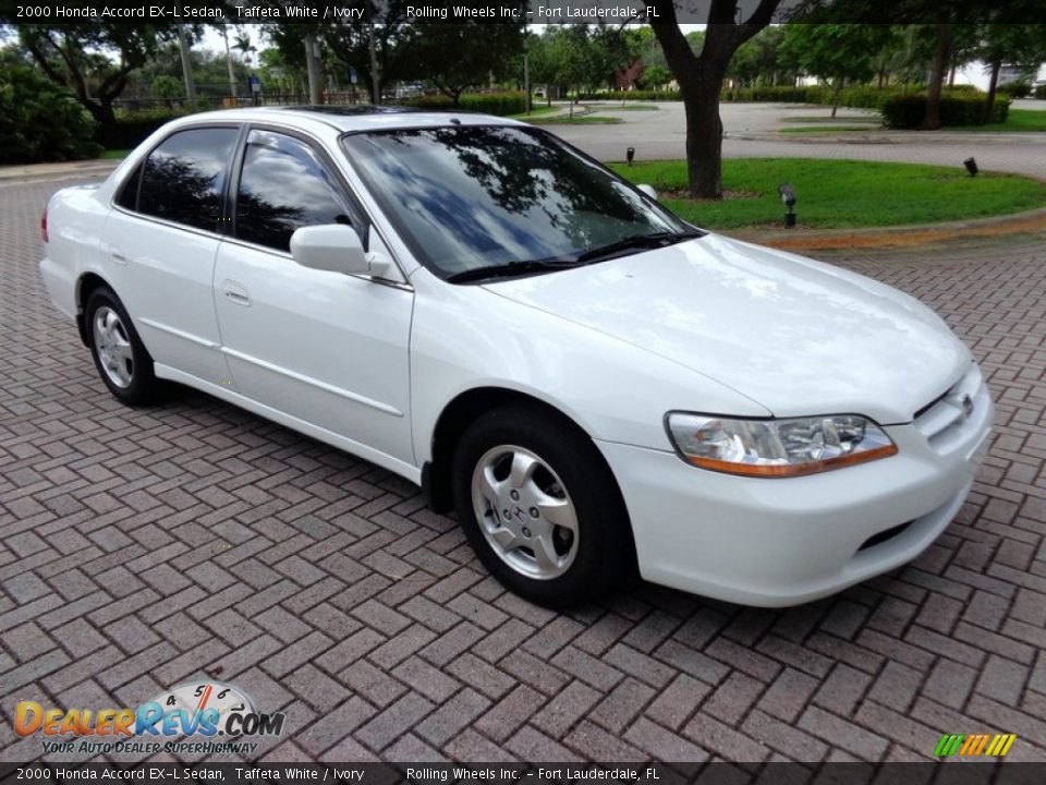 Taffeta White 2000 Honda Accord EX-L Sedan Photo #24
