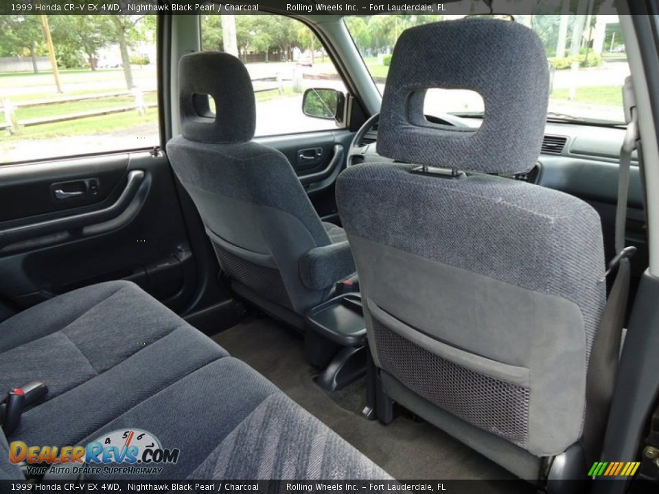 1999 Honda CR-V EX 4WD Nighthawk Black Pearl / Charcoal Photo #20