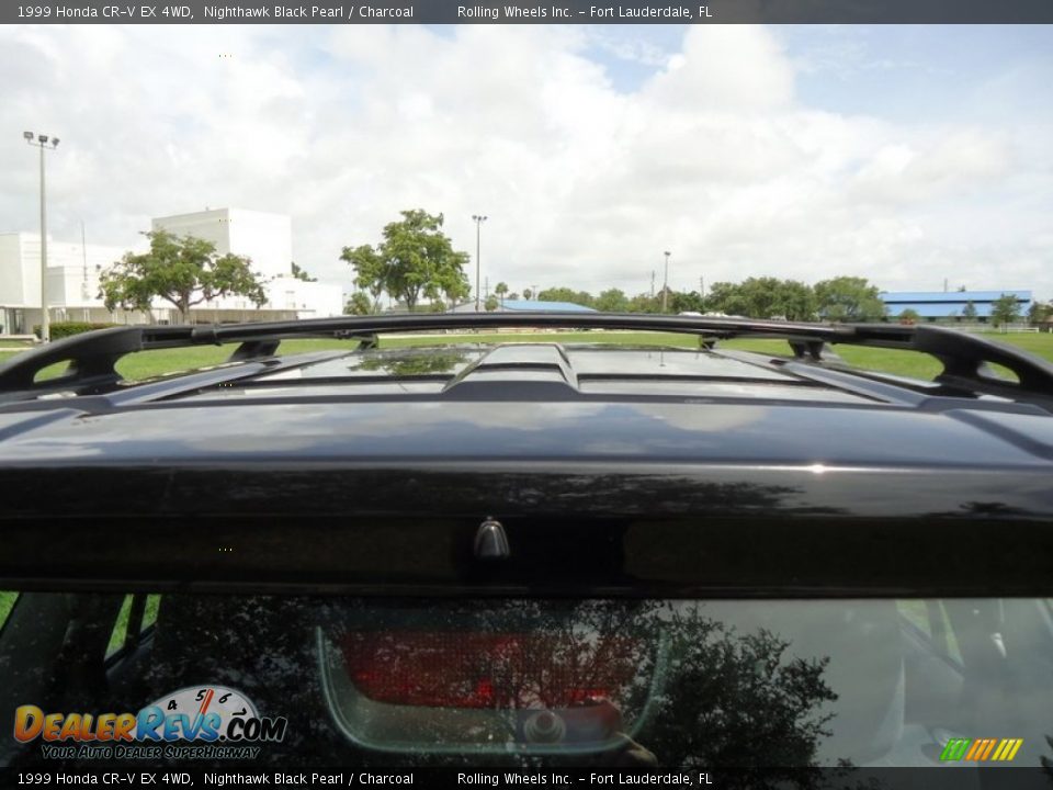 1999 Honda CR-V EX 4WD Nighthawk Black Pearl / Charcoal Photo #33