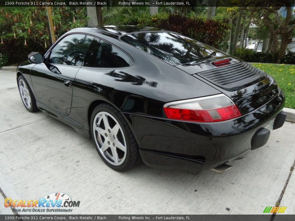 1999 Porsche 911 Carrera Coupe Black Metallic / Black Photo #8