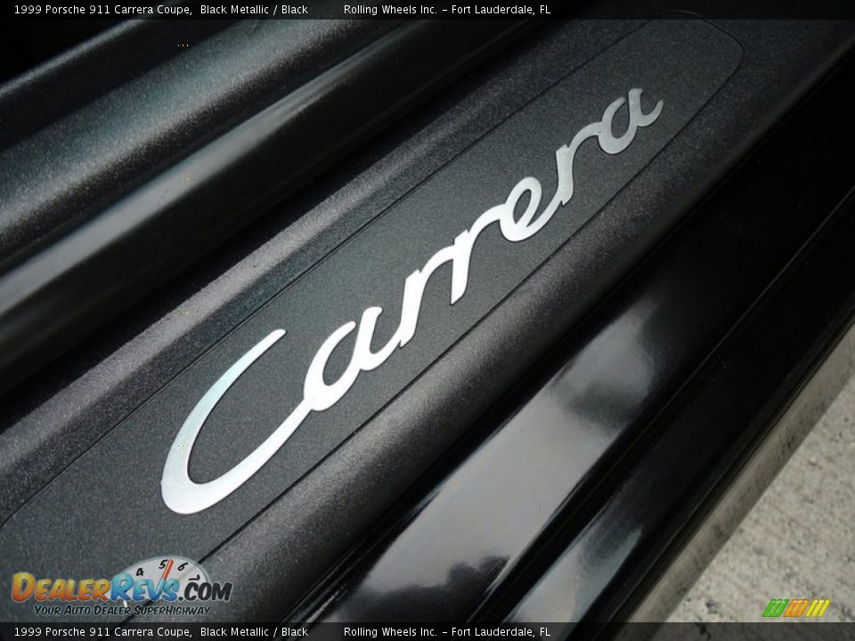 1999 Porsche 911 Carrera Coupe Black Metallic / Black Photo #11