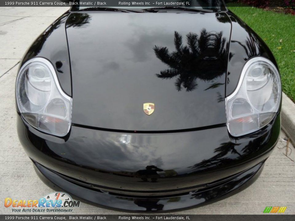 1999 Porsche 911 Carrera Coupe Black Metallic / Black Photo #29