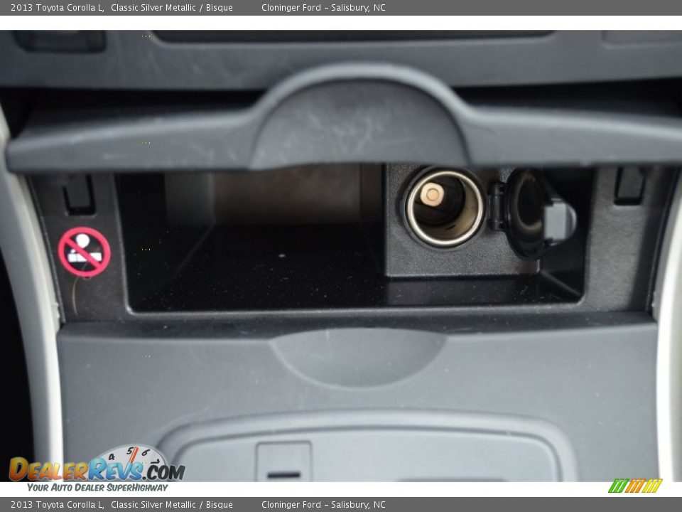 2013 Toyota Corolla L Classic Silver Metallic / Bisque Photo #23