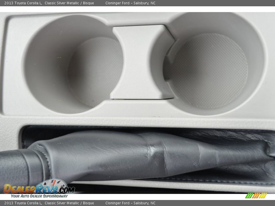 2013 Toyota Corolla L Classic Silver Metallic / Bisque Photo #24