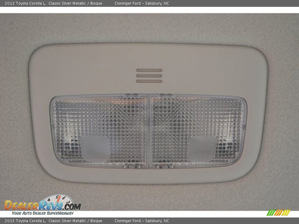 2013 Toyota Corolla L Classic Silver Metallic / Bisque Photo #25