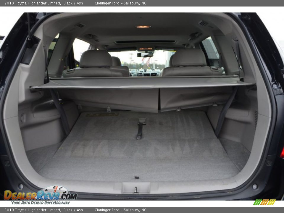 2010 Toyota Highlander Limited Black / Ash Photo #16