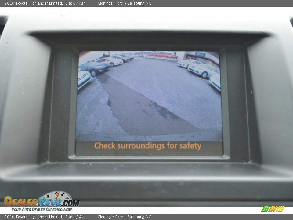 2010 Toyota Highlander Limited Black / Ash Photo #26