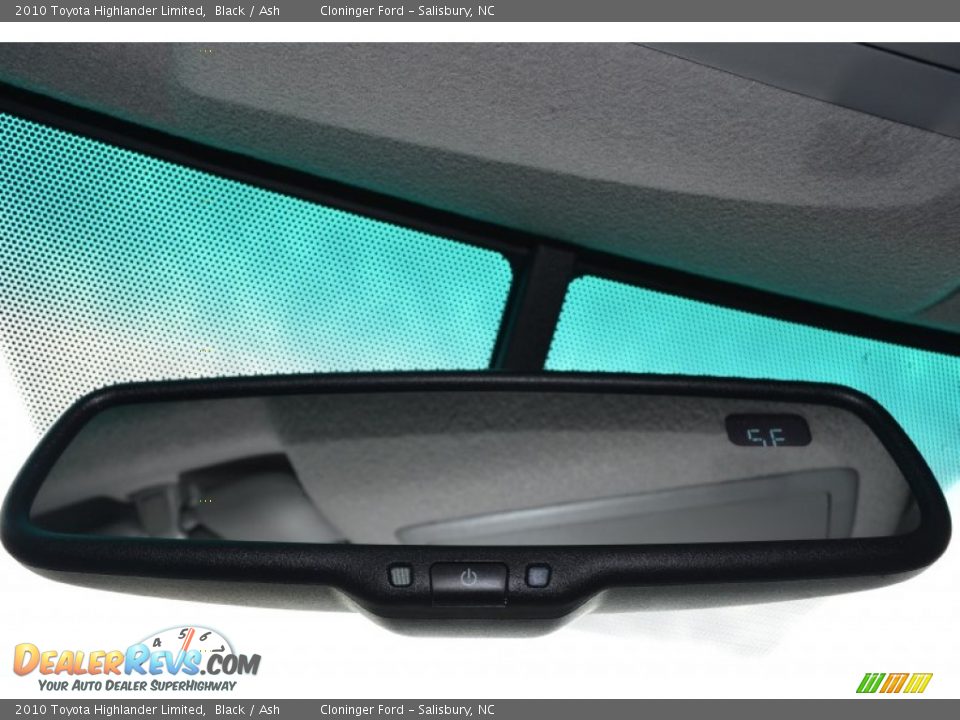 2010 Toyota Highlander Limited Black / Ash Photo #28