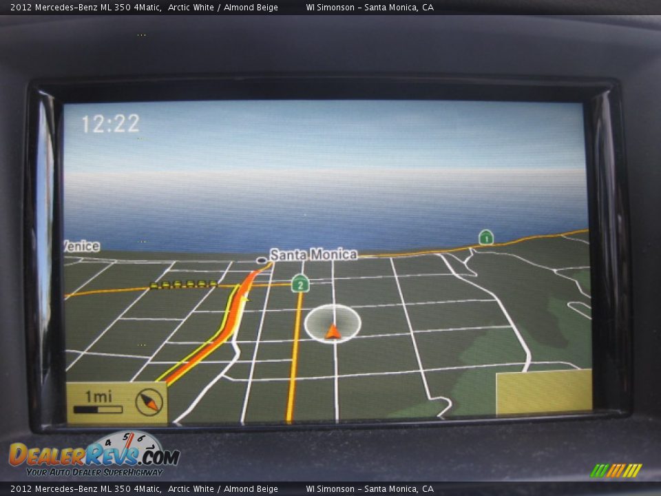 2012 Mercedes-Benz ML 350 4Matic Arctic White / Almond Beige Photo #16