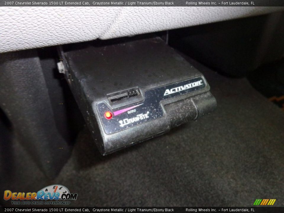 2007 Chevrolet Silverado 1500 LT Extended Cab Graystone Metallic / Light Titanium/Ebony Black Photo #14
