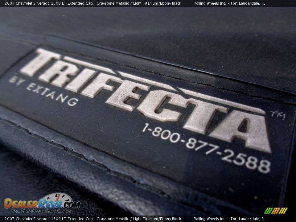 2007 Chevrolet Silverado 1500 LT Extended Cab Graystone Metallic / Light Titanium/Ebony Black Photo #22
