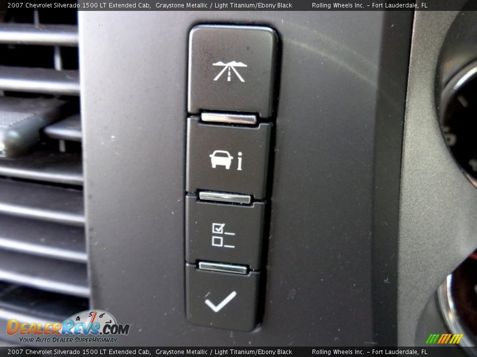 2007 Chevrolet Silverado 1500 LT Extended Cab Graystone Metallic / Light Titanium/Ebony Black Photo #26