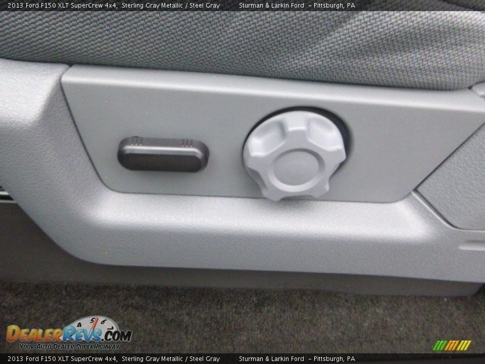 2013 Ford F150 XLT SuperCrew 4x4 Sterling Gray Metallic / Steel Gray Photo #11