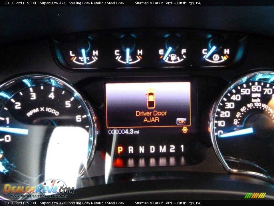 2013 Ford F150 XLT SuperCrew 4x4 Sterling Gray Metallic / Steel Gray Photo #15