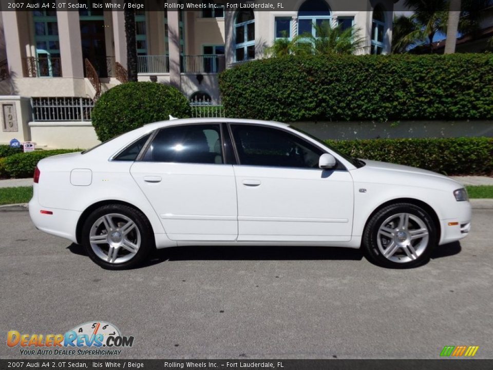 Ibis White 2007 Audi A4 2.0T Sedan Photo #3