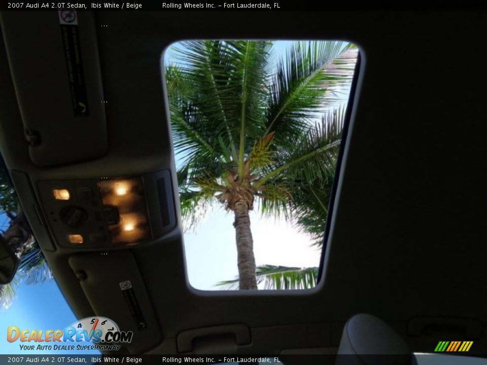 Sunroof of 2007 Audi A4 2.0T Sedan Photo #4