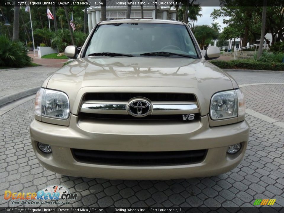 2005 Toyota Sequoia Limited Desert Sand Mica / Taupe Photo #4