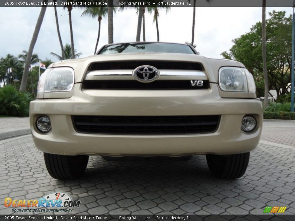 2005 Toyota Sequoia Limited Desert Sand Mica / Taupe Photo #13