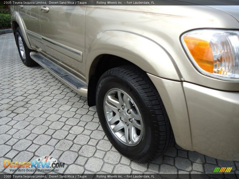 2005 Toyota Sequoia Limited Desert Sand Mica / Taupe Photo #15