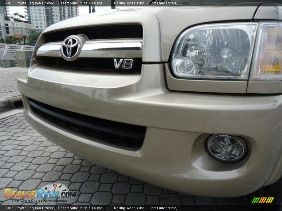 2005 Toyota Sequoia Limited Desert Sand Mica / Taupe Photo #26