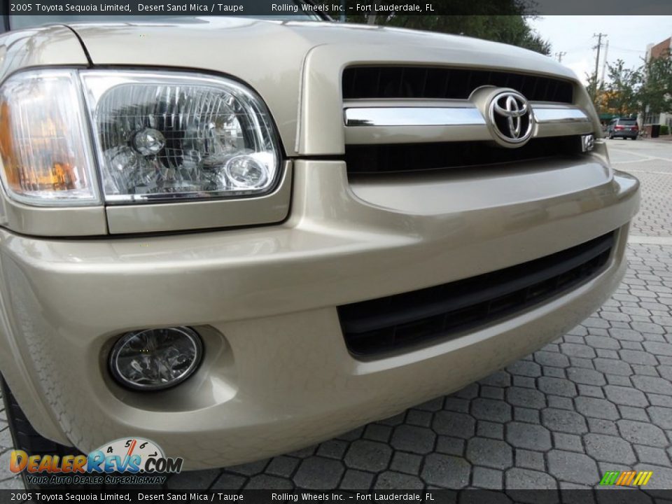 2005 Toyota Sequoia Limited Desert Sand Mica / Taupe Photo #27