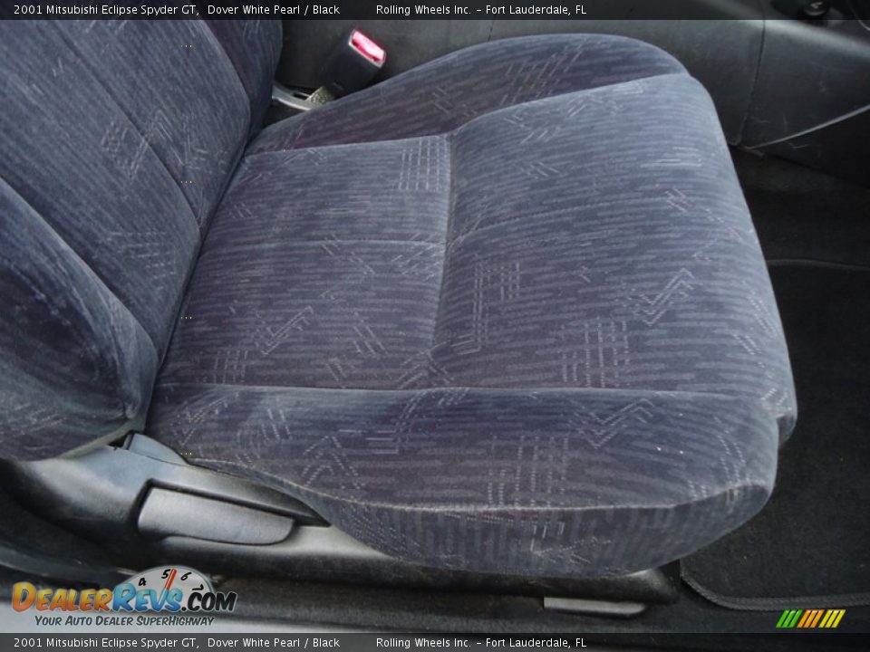 2001 Mitsubishi Eclipse Spyder GT Dover White Pearl / Black Photo #30