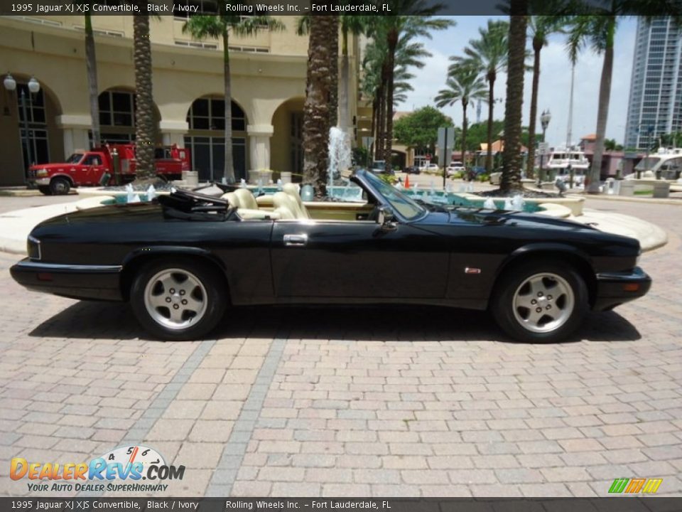 Black 1995 Jaguar XJ XJS Convertible Photo #3
