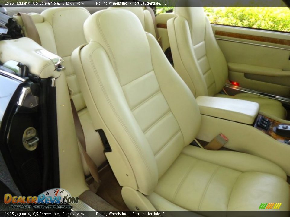 Front Seat of 1995 Jaguar XJ XJS Convertible Photo #35