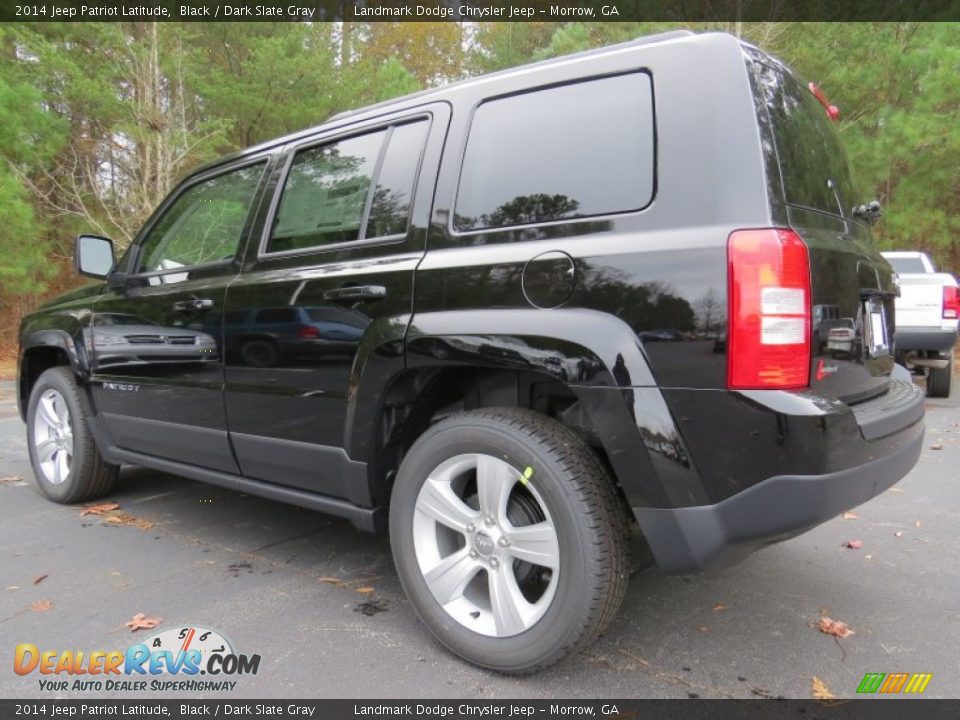 2014 Jeep Patriot Latitude Black / Dark Slate Gray Photo #2