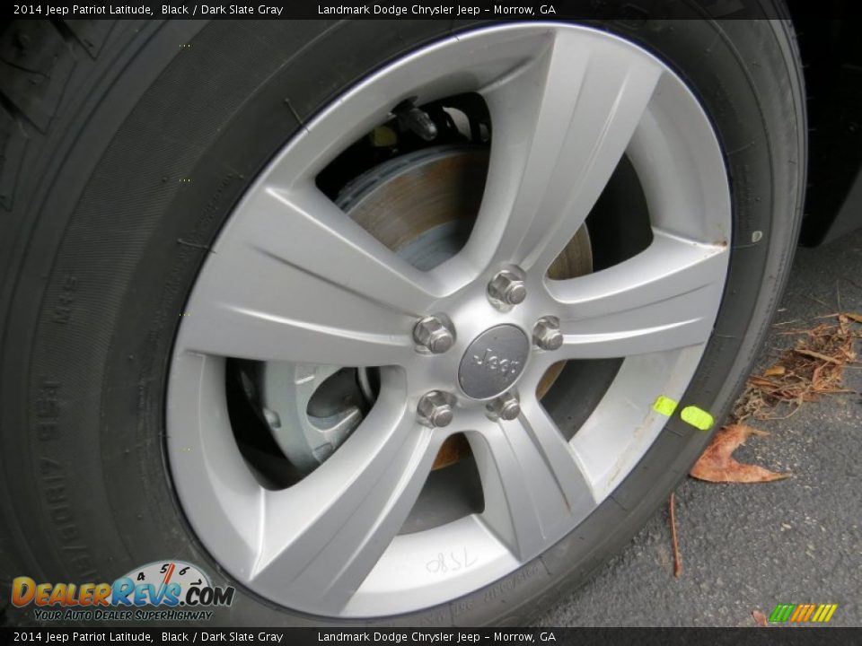 2014 Jeep Patriot Latitude Black / Dark Slate Gray Photo #5